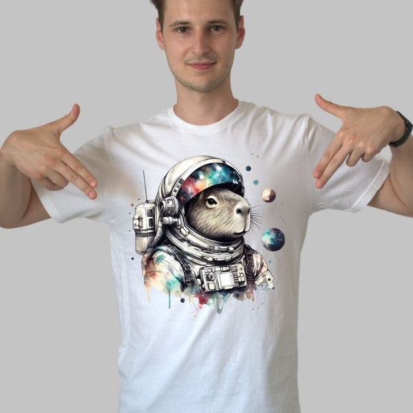 Tricou Capybara Astronaut