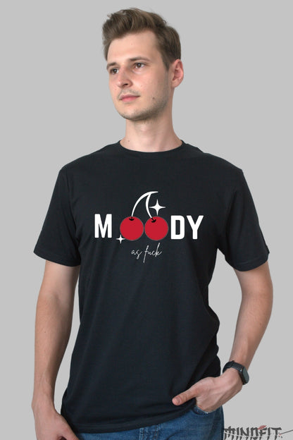 Tricou Cherry Mood dama barbat negru