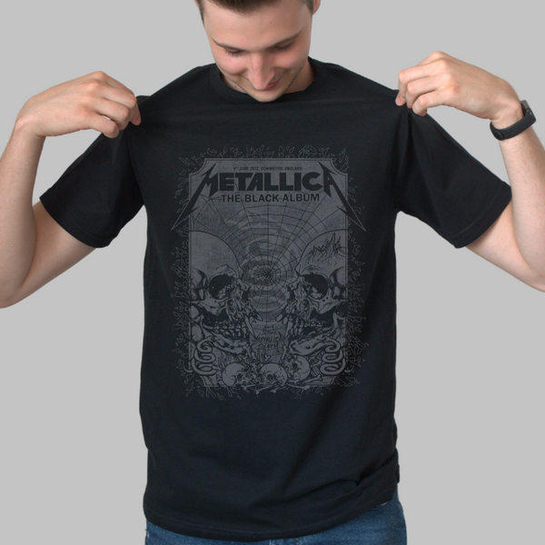 Tricou Cu Metallica The Black Album Legacy