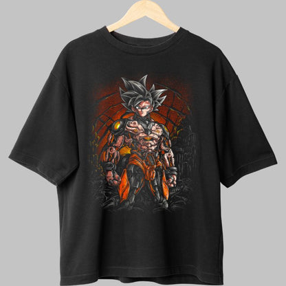 Tricou Dragon Ball Son Goku Boundless Power negru fata