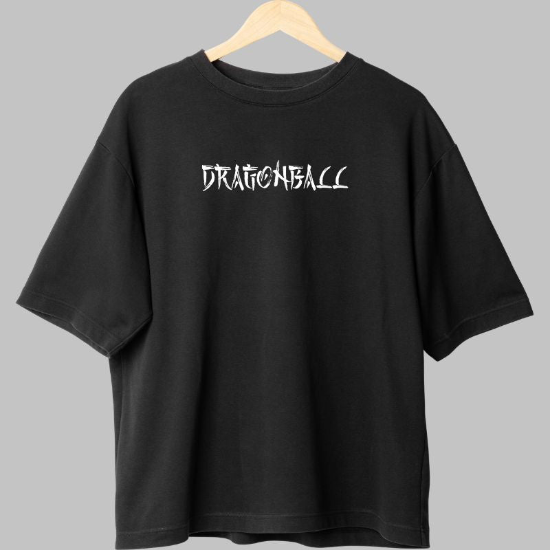 Tricou Dragon Ball Son Goku Saiyani negru fata