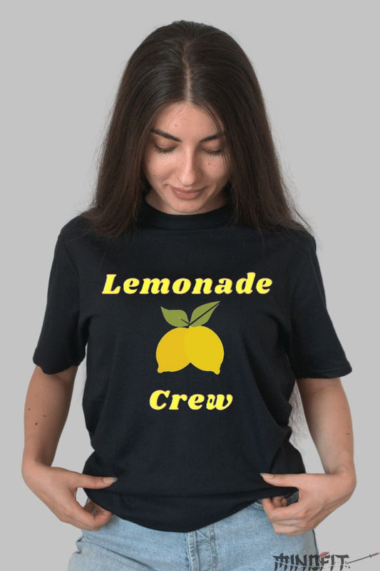 Tricou Lamai dama negru fata