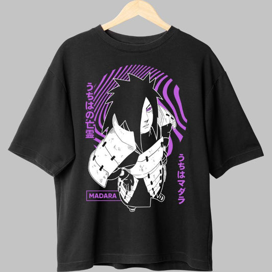 Tricou Naruto Madara Uchiha's Ghost negru fata