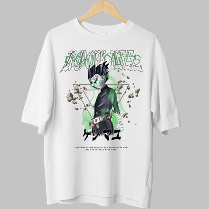 Tricou Naruto Rock Lee Kenmayu alb fata
