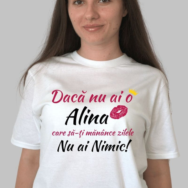 Tricou Personalizat Cu Nume