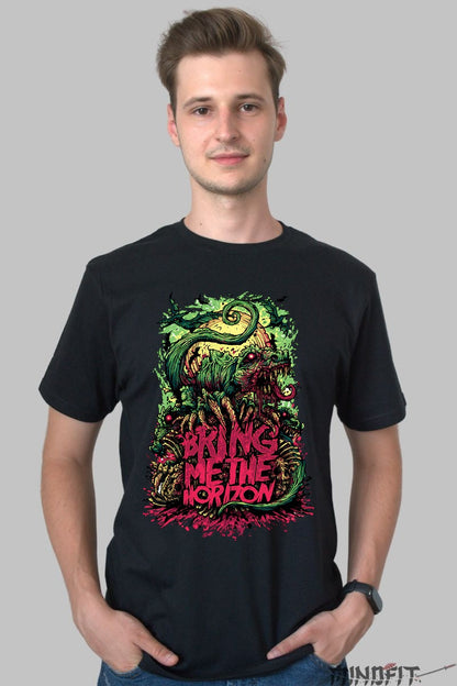 Tricou Rock Bring Me The Horizon Toxic Beast barbat negru