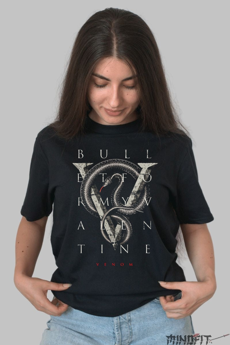 Tricou Rock Bullet For My Valentine Venom Snake dama negru