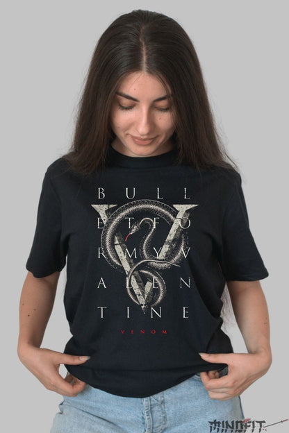 Tricou Rock Bullet For My Valentine Venom Snake dama negru