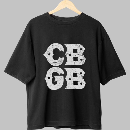 Tricou Rock CBGB Classic Bold fata negru
