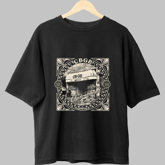 Tricou Rock – CBGB Iconic Front fata negru