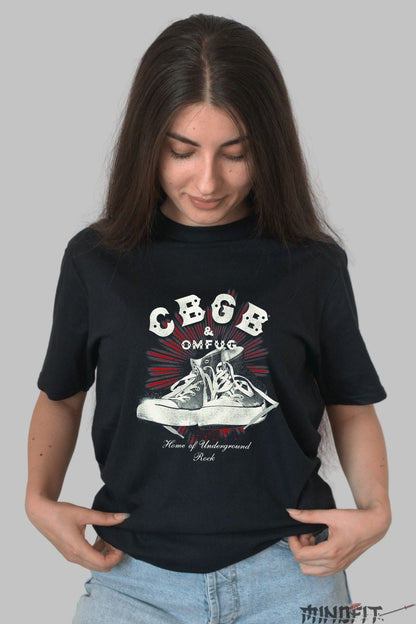 Tricou Rock – CBGB Underground Spirit dama negru
