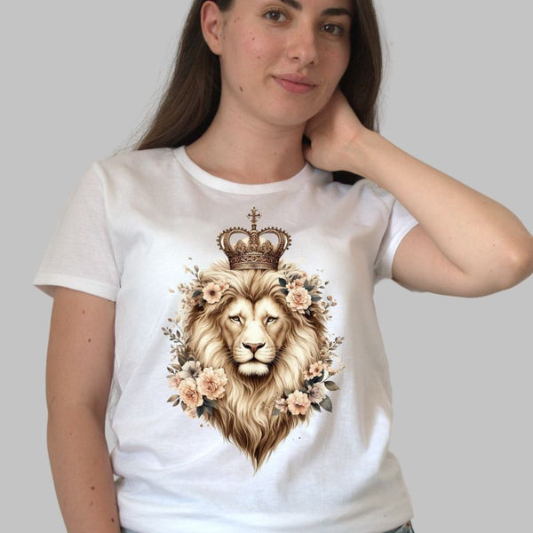 Tricou cu Leu si Coroana