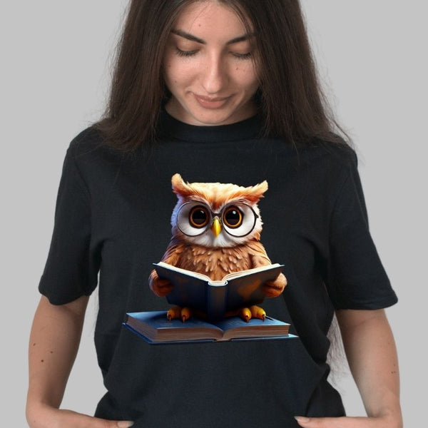Tricou Bufnita cu Ochelari