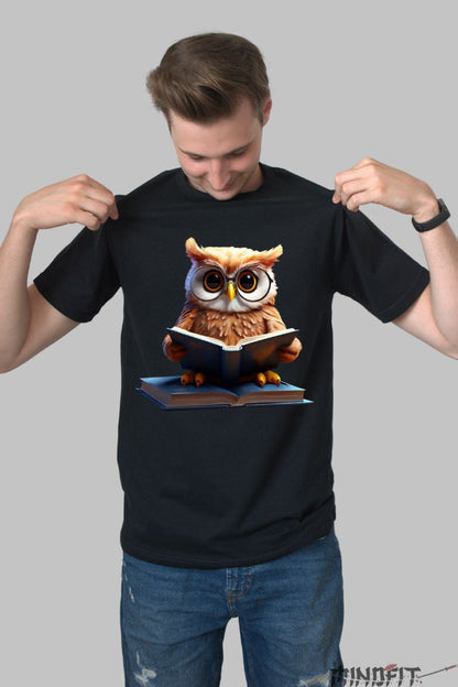 Tricou Bufnita cu Ochelari
