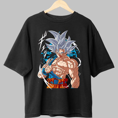 Tricou Anime Dragon Ball Son Goku Pure Energy negru fata