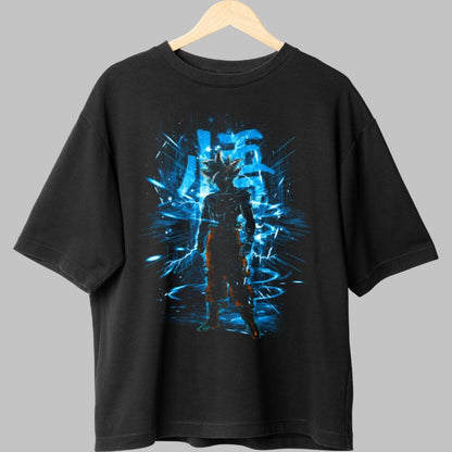 Tricou Anime Dragon Ball - Blue Goku Spirit