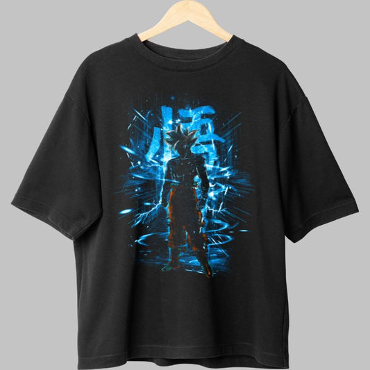 Tricou Anime Dragon Ball - Blue Goku Spirit
