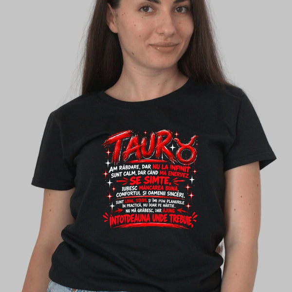 Tricou Amuzant - Taur Cu Rabdare Limitata