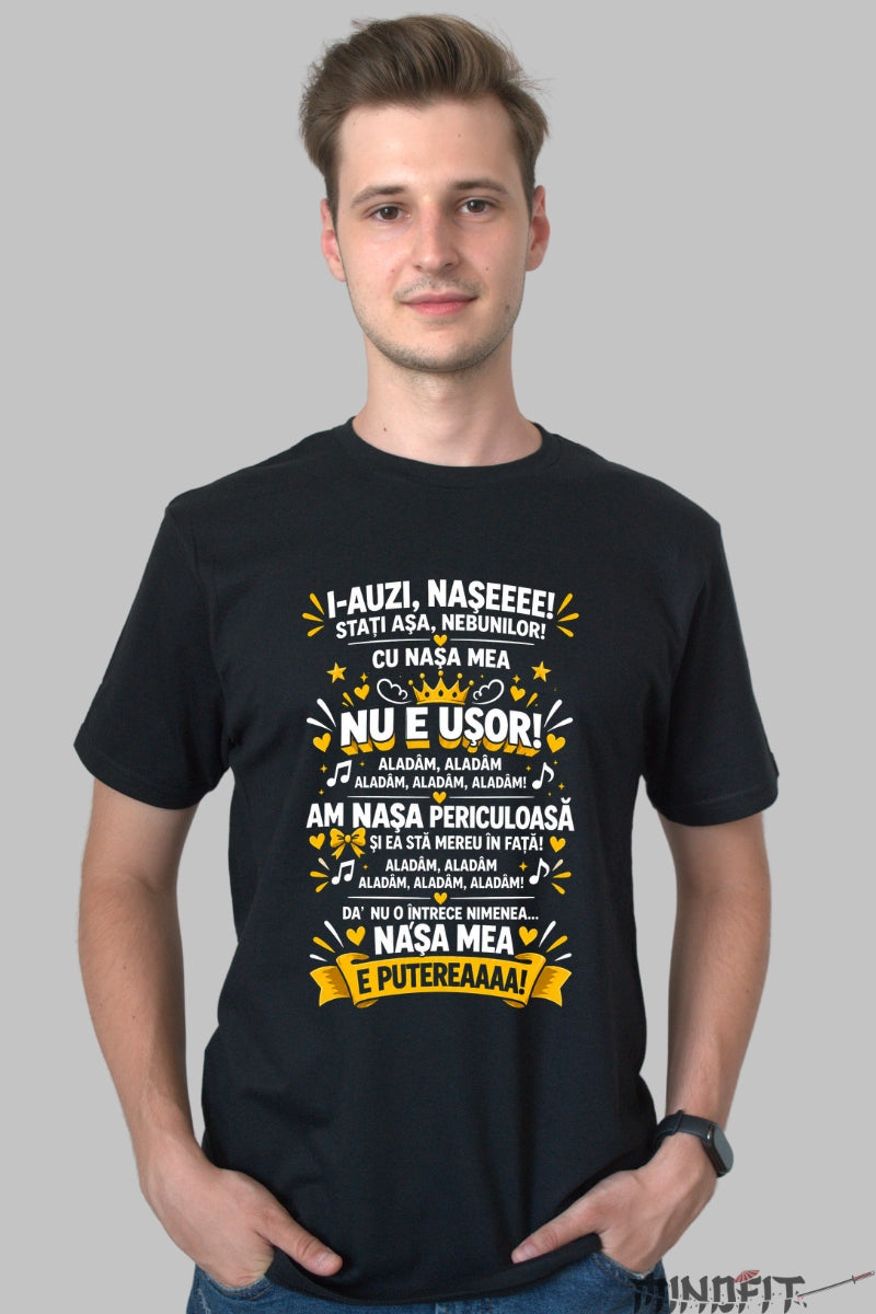 tricou-unisex-nasa-mea-e-puterea-barbat-negru