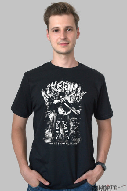 Tricou Anime Attack on Titan - Ackerman Sabia Justitiei Barbat Negru