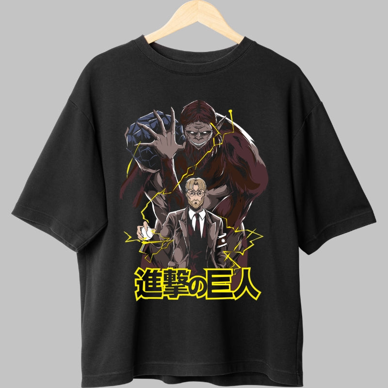 Tricou Anime Attack on Titan - Zeke si Bestia Colosala Fata
