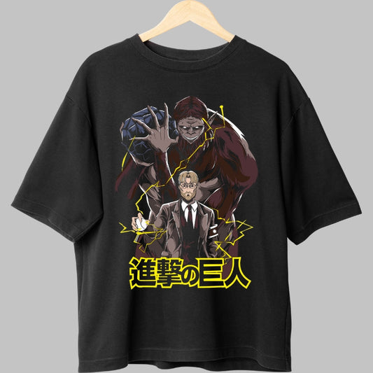 Tricou Anime Attack on Titan - Zeke si Bestia Colosala Fata