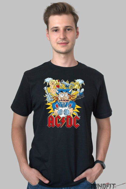 Tricou Anime Dark Fantasy - Spiritul Umbrei si Haosul Tentaculelor barbat negru