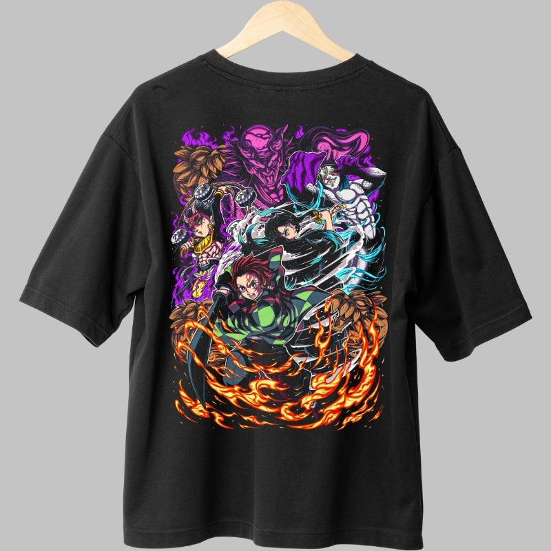 Tricou Anime Demon Slayer - Echipa Finala Spate