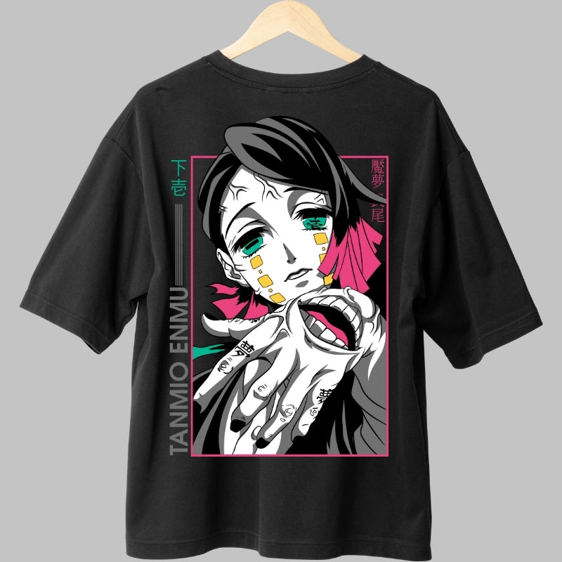 Tricou Anime Demon Slayer - Enmu Hypnosis Art Spate