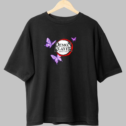 Tricou Anime Demon Slayer - Fluture Shinobu Fata
