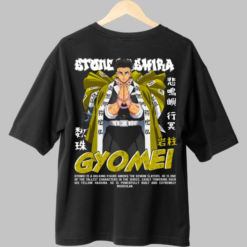 Tricou Anime Demon Slayer - Gyomei Hashira Spate