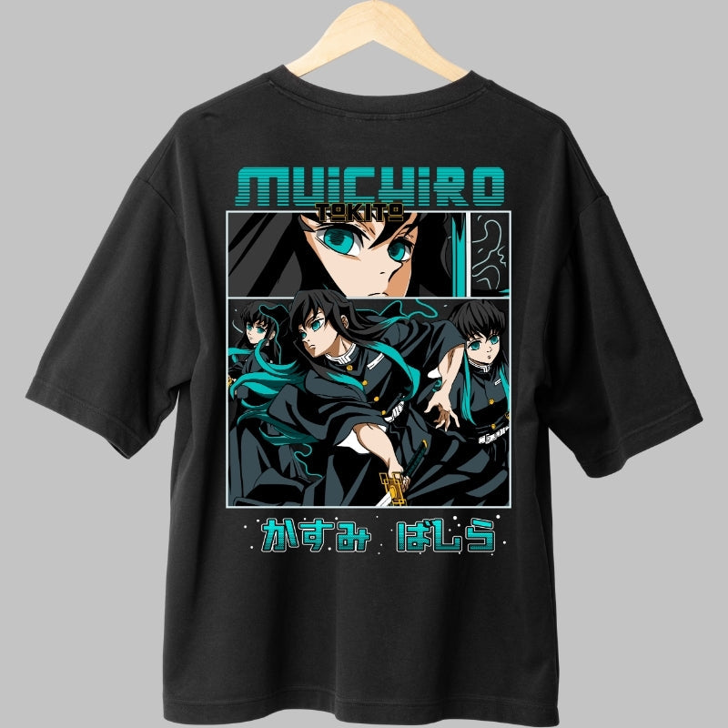 Tricou Anime Demon Slayer - Hashira Ceata Muichiro Spate