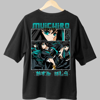 Tricou Anime Demon Slayer - Hashira Ceata Muichiro Spate