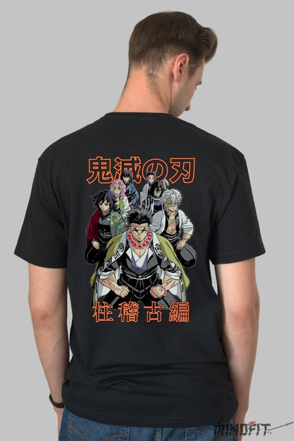 Tricou Anime Demon Slayer - Hashira Legends Barbat Negru