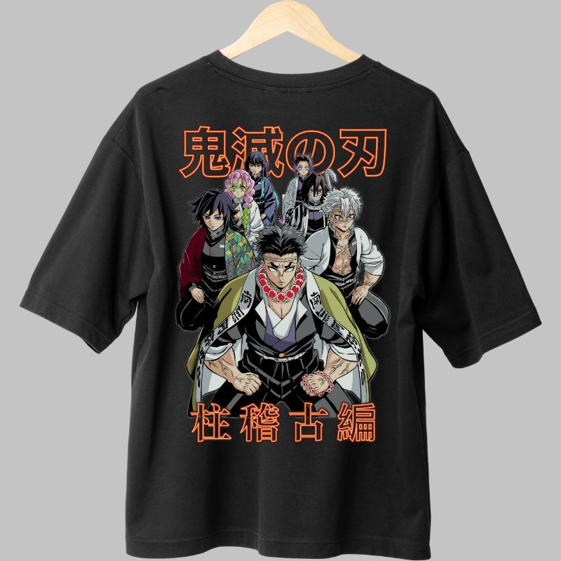 Tricou Anime Demon Slayer - Hashira Legends Spate