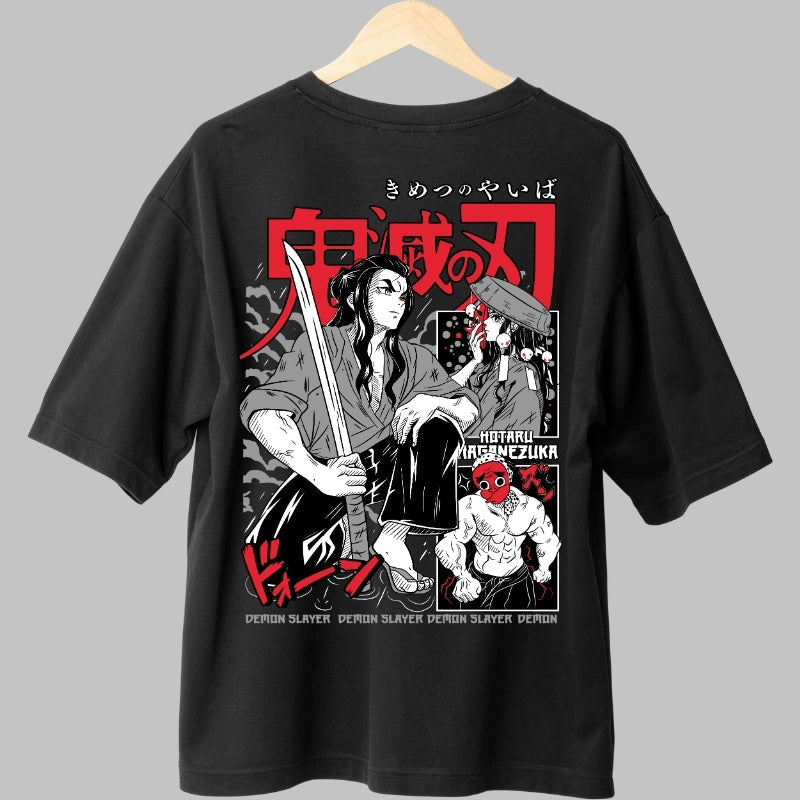 Tricou Anime Demon Slayer - Hotaru Forja Sabiei Spate