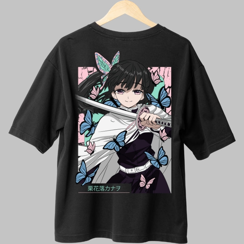 Tricou Anime Demon Slayer - Kanata Butterfly Blade Spate