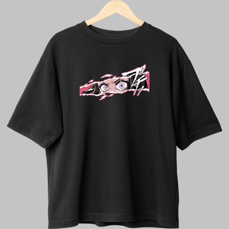 Tricou Anime Demon Slayer - Nezuko Rage Mode Fata