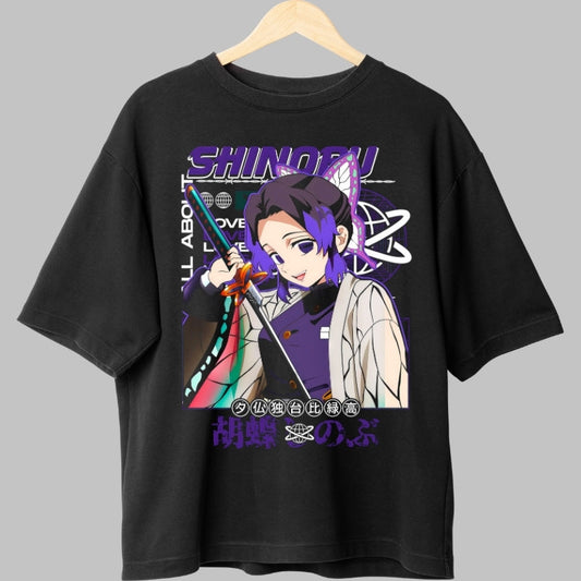 Tricou Anime Demon Slayer - Shinobu Master of Poison fata