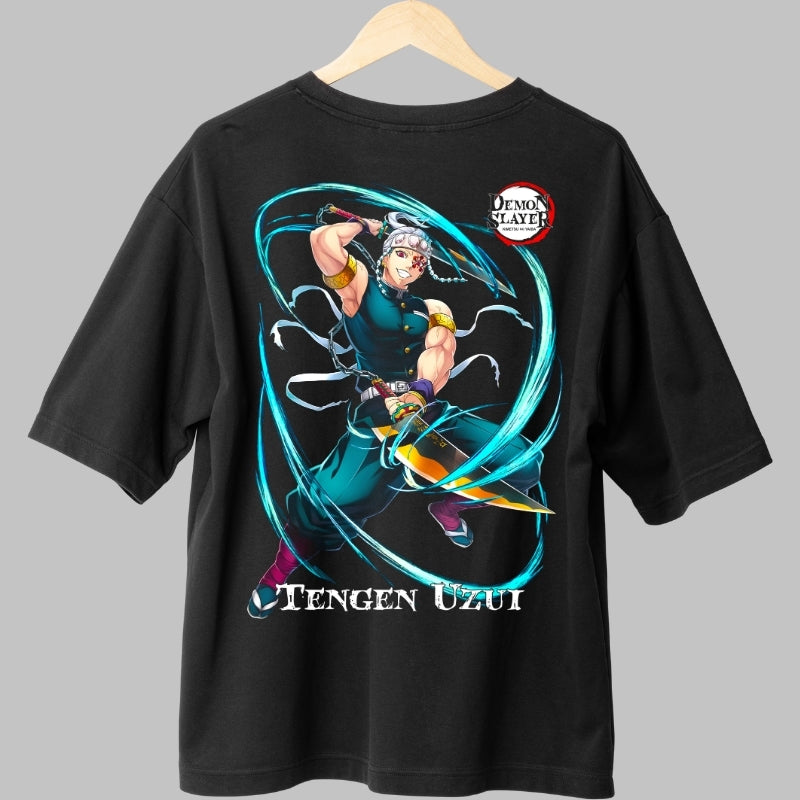 Tricou Anime Demon Slayer - Tengen Uzui Epic Spate