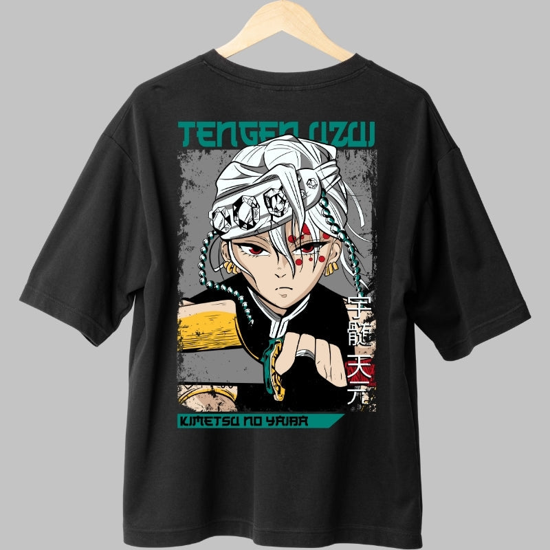 Tricou Anime Demon Slayer - Tengen Uzui Epic Spate