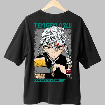 Tricou Anime Demon Slayer - Tengen Uzui Epic Spate
