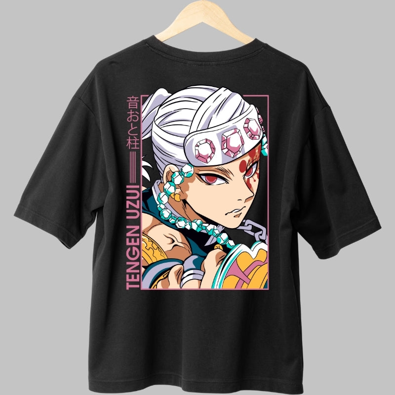 Tricou Anime Demon Slayer - Tengen Uzui Flash Spate
