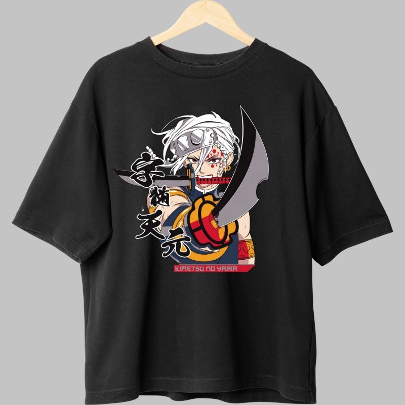Tricou Anime Demon Slayer - Tengen Uzui Sound Hashira fata