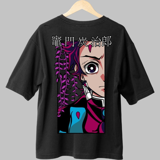 Tricou Anime Demon Slayer - Vraja Florii Wisteria Spate