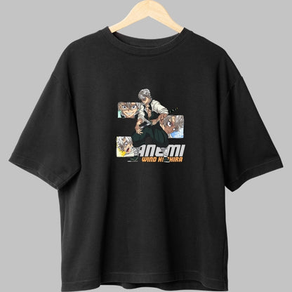 Tricou Anime Demon Slayer - Wind Hashira Fury Fata