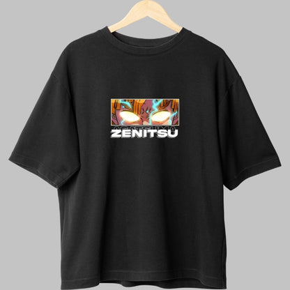 Tricou Anime Demon Slayer - Zenitsu Thunder Fade Fata