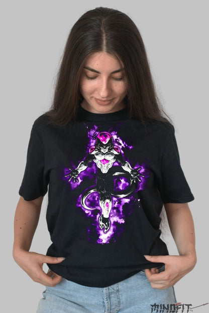 Tricou Anime Dragon Ball – Black Frieza Aura Intunecata dama negru