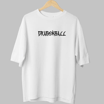 Tricou Anime Dragon Ball – Goku Manga Aura alb spate