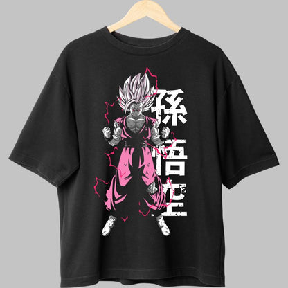 Tricou Anime Dragon Ball Goku Super Saiyan Power fata